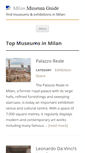 Mobile Screenshot of milanmuseumguide.com